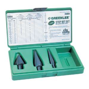 Step Drill Bit Kit